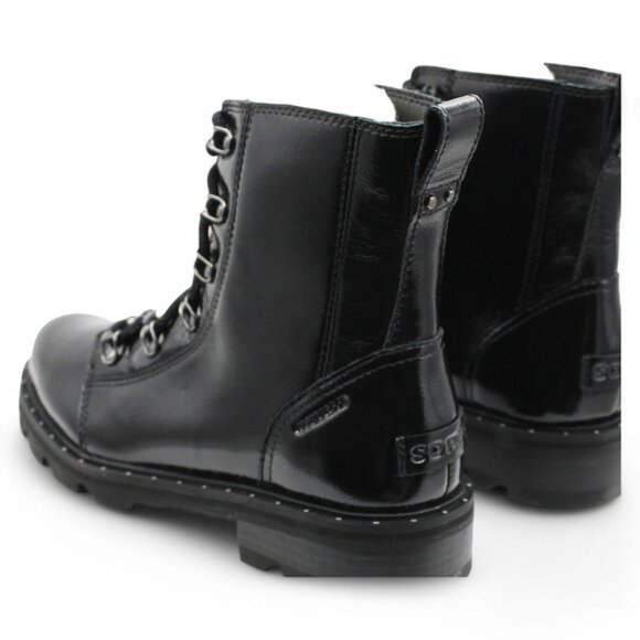 Sorel Women's Lennox Lace Cozy Lug Sole Booties Women's Shoes - Picture 7 of 8